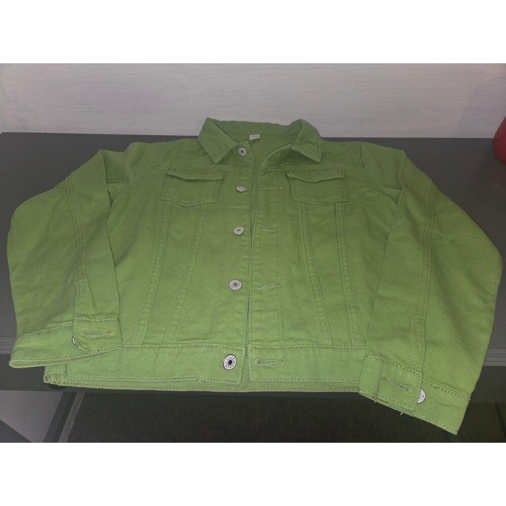 Lime green Jean jacket